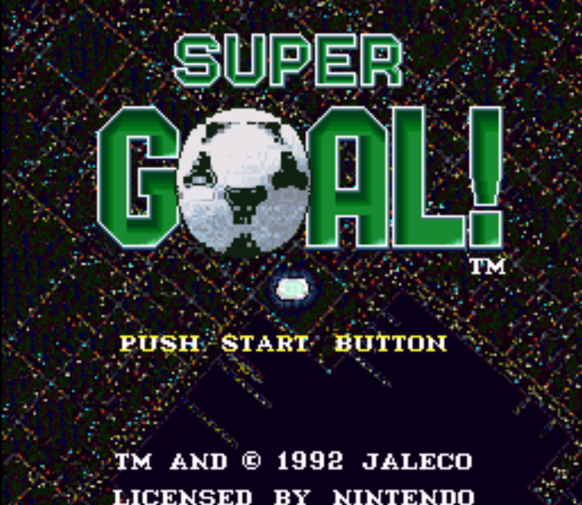 Super Goal Title Screen